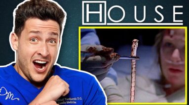 A 25 Foot-Long Tape Worm | Doctor Reacts To House MD