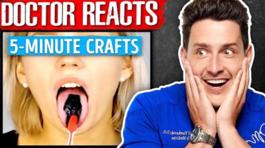 Doctor Reacts To Cringey 5-Minute Crafts Health Videos