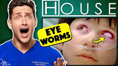 Doctor Reacts To House MD | "Eye Worms"