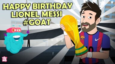 Lionel Messi - Birthday Special Tribute | Story of Leo Messi | The GOAT of Football | Dr Binocs Show