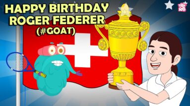 Happy Birthday To Roger Federer the Genius of Tennis | Greatest of all Time | The Dr. Binocs Show