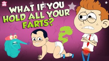 Feeling Gassy But Can't Fart? | What If You Hold in All Your Farts? | Why Do We Fart | Peekaboo Kidz